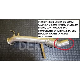 DOWNPIPE INOX TUBO...