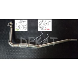 DOWNPIPE INOX Ø60 TUBO...