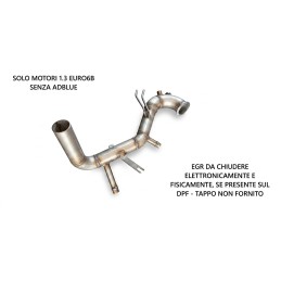 DOWNPIPE TUBO RIMOZIONE DPF...