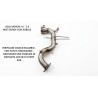 DOWNPIPE INOX TUBO RIMOZIONE DPF 500X TONALE GIULIETTA RENEGADE TIPO ADBLUE 1.6 2.0 EURO6 D-TEMP DTEMP