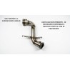 DOWNPIPE INOX TUBO RIMOZIONE DPF ALFA GIULIA STELVIO 2.2 EURO6B NO ADBLUE